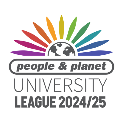 People & Planet University League 2023/24 logo