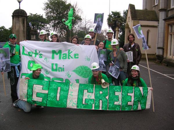 Swansea P&P action for Go Green