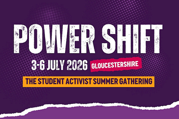 Power Shift. 3-5 July. The student activist summer gathering.