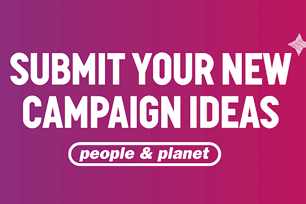 Submit your new campaign ideas