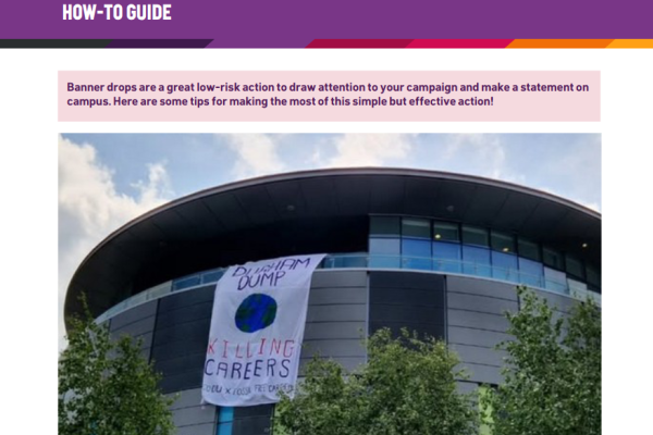 Screen grab of Banner Drop resource